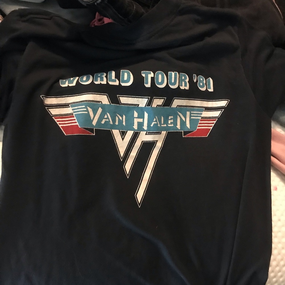 Vintage 1981 Original Van Halen T-Shirt